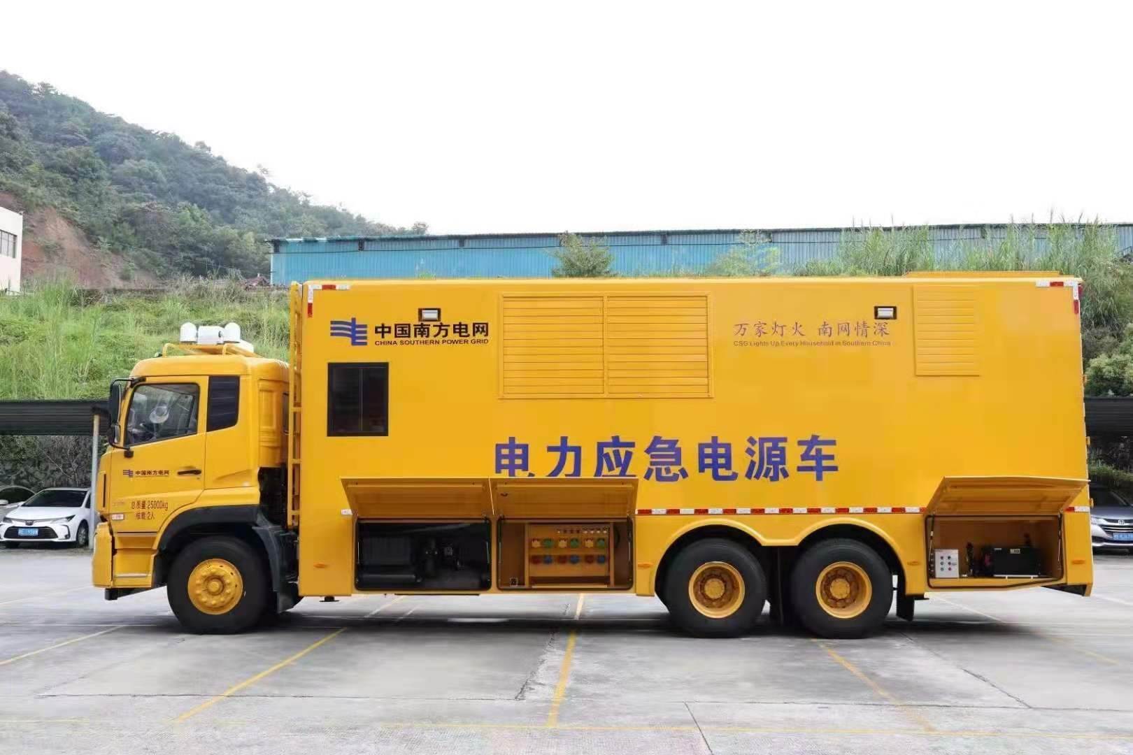 哈尔滨安康大型柴油发电机发电车UPS电源出租租赁